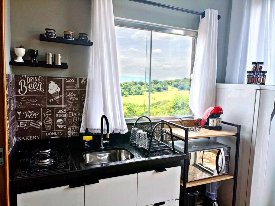 Tiny House Paraiso Minicasas Com Hidromassagem Pouso Alegre Bagian luar foto